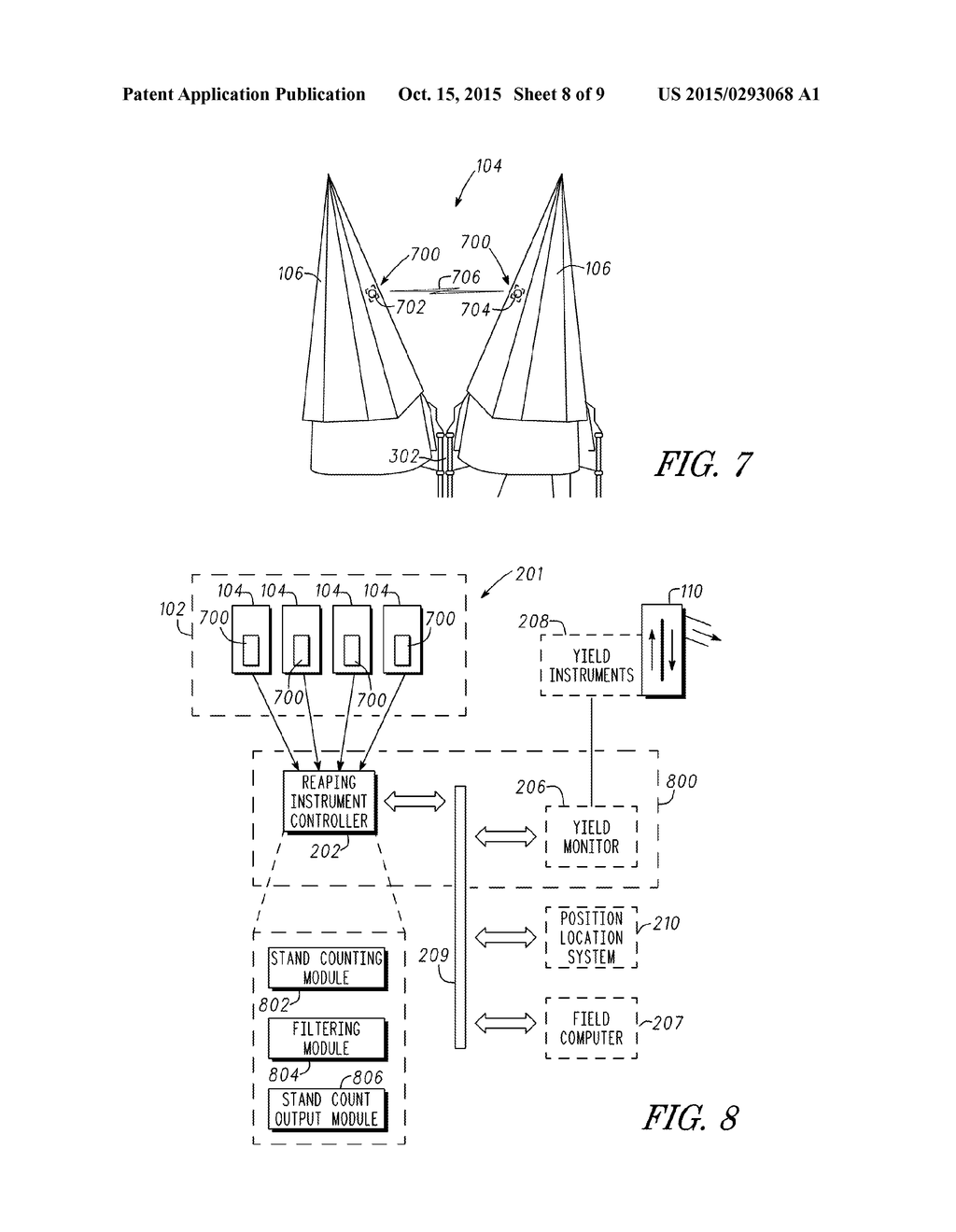 REAPING BASED YIELD MONITORING SYSTEM AND METHOD FOR THE SAME - diagram, schematic, and image 09