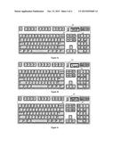 KEYBOARD SYSTEM WITH CHANGEABLE KEY DISPLAYS diagram and image