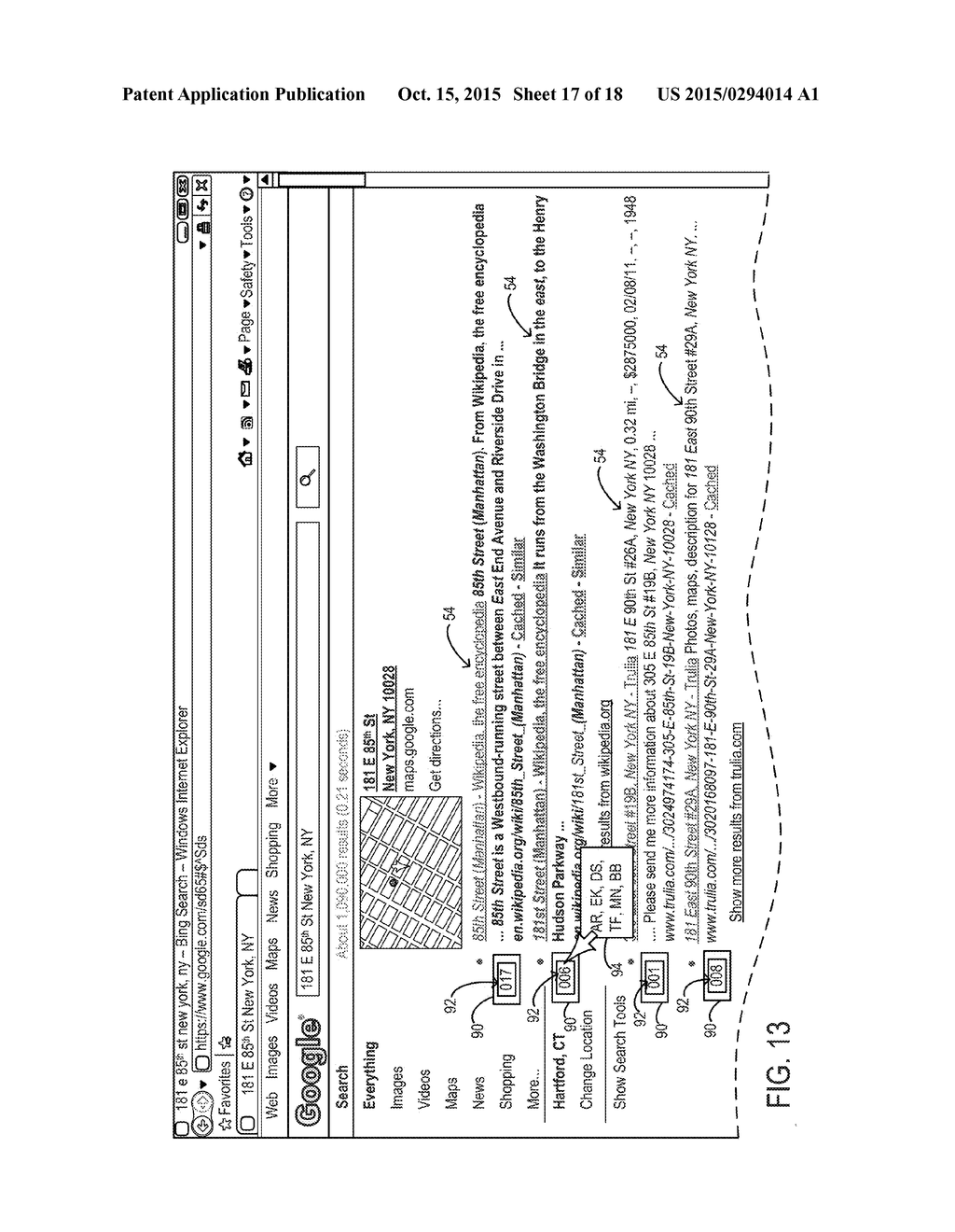 SYSTEMS AND METHODS FOR FACILITATING ENHANCEMENTS TO ELECTRONIC GROUP     SEARCHES - diagram, schematic, and image 18