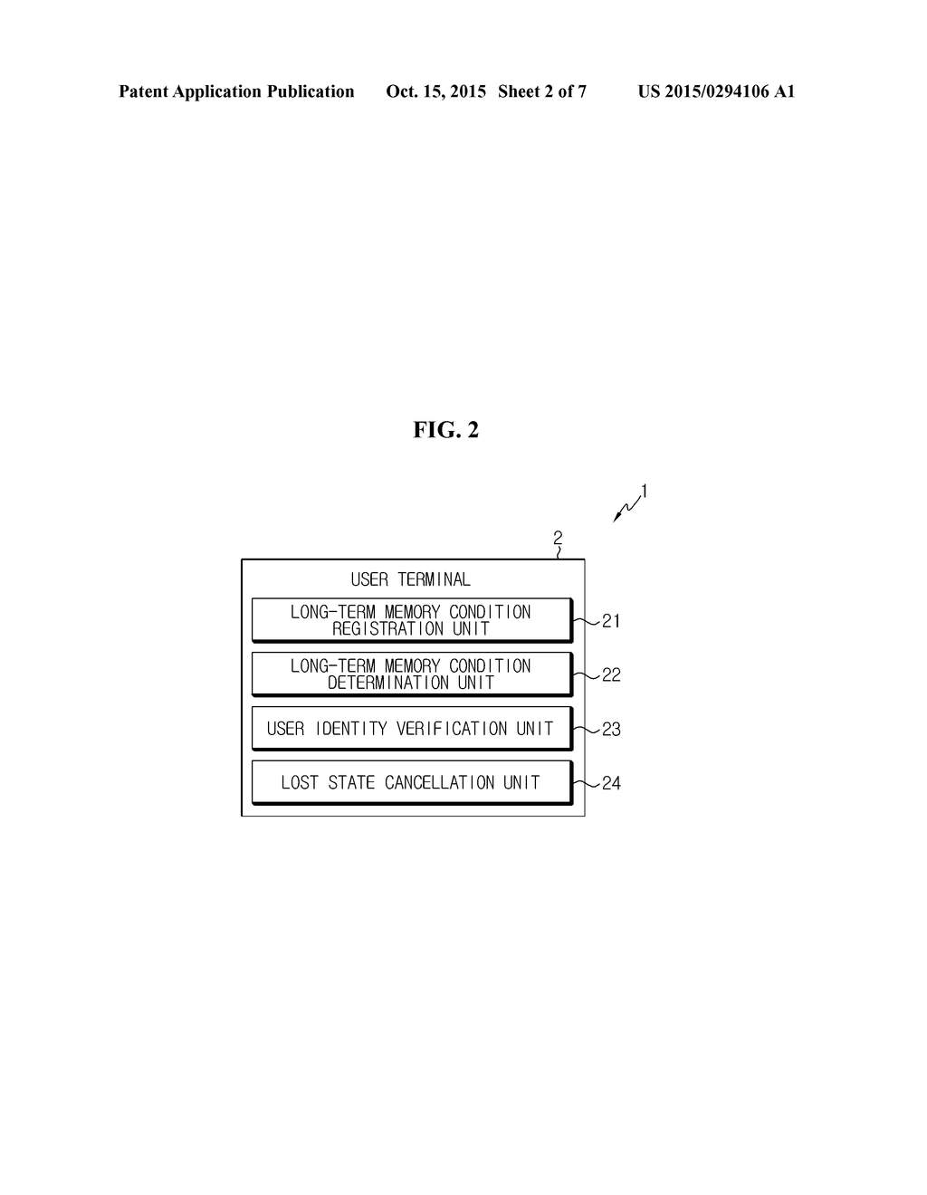 System For Processing Lost Password Using Password Long-Term Memory Of     User, and Method For Processing Lost Password - diagram, schematic, and image 03