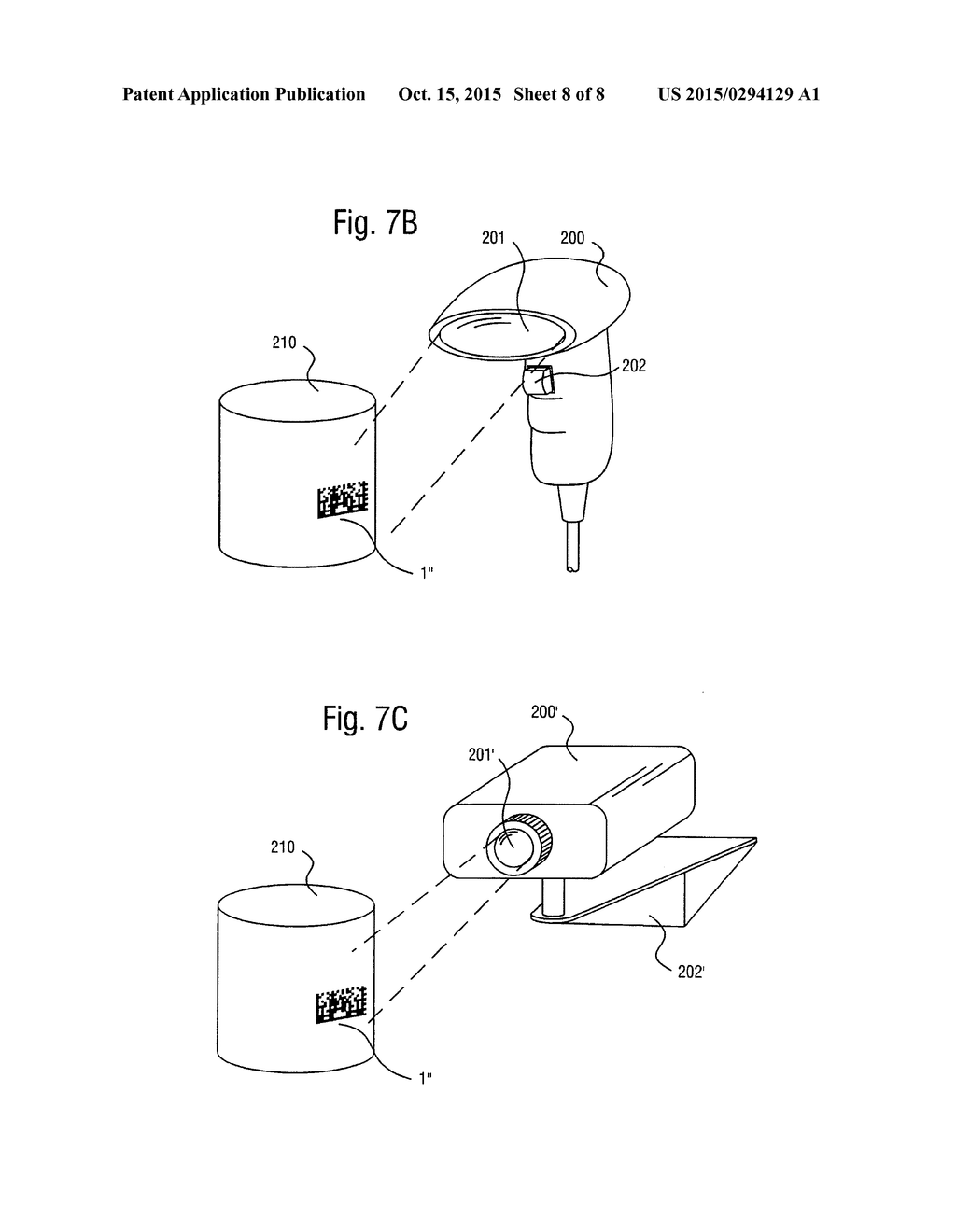 METHOD AND DEVICE FOR IDENTIFYING A TWO-DIMENSIONAL BARCODE - diagram, schematic, and image 09