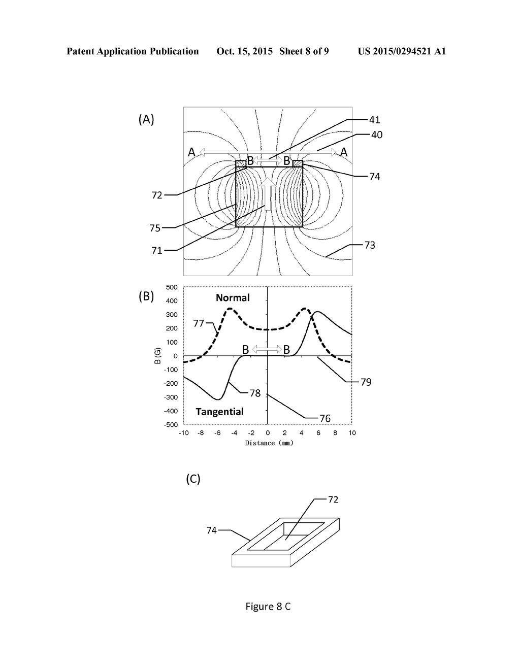 MAGNETIC HEAD FOR BANKNOTE DETECTION - diagram, schematic, and image 09