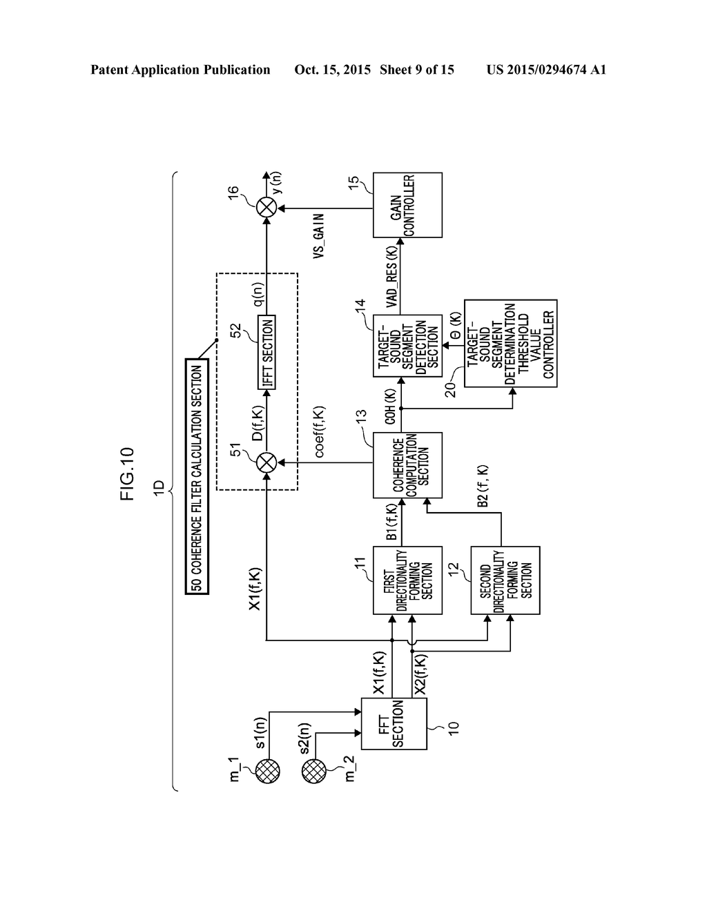 AUDIO SIGNAL PROCESSOR, METHOD, AND PROGRAM - diagram, schematic, and image 10