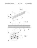 Foldable Electric Cable and Manufacturing Method Thereof diagram and image