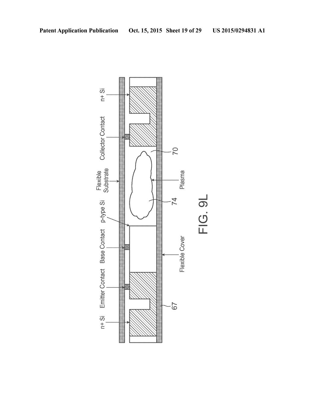 LOGIC FUNCTION GENERATION FROM SINGLE MICROPLASMA TRANSISTOR DEVICES AND     ARRAYS OF DEVICES - diagram, schematic, and image 20