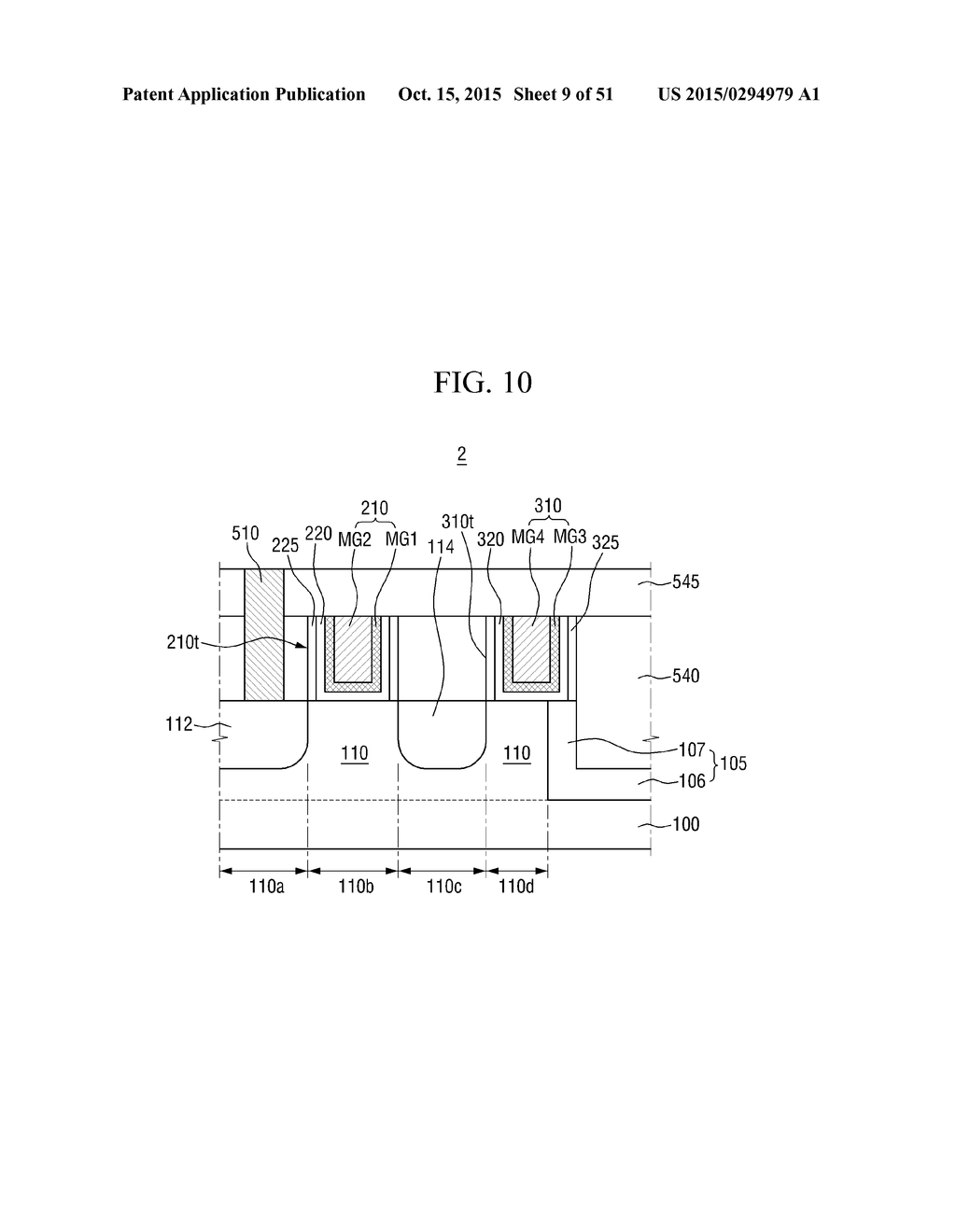 SEMICONDUCTOR DEVICE HAVING FIN-TYPE ACTIVE PATTERNS AND GATE NODES - diagram, schematic, and image 10