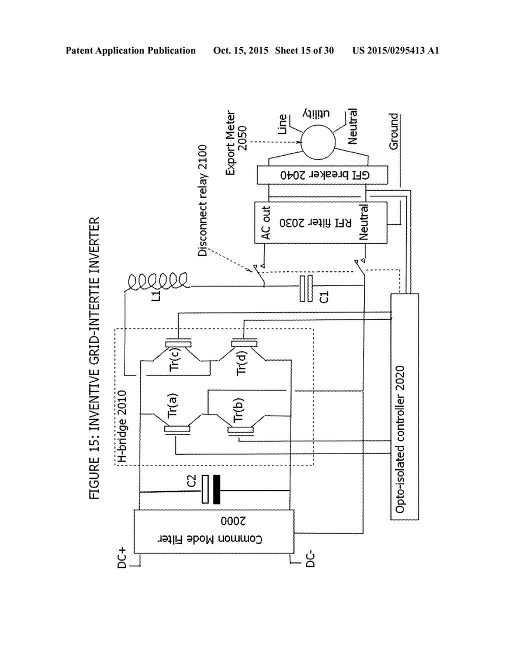 REMOTELY CONTROLLED PHOTOVOLTAIC STRING COMBINER - diagram, schematic, and image 16