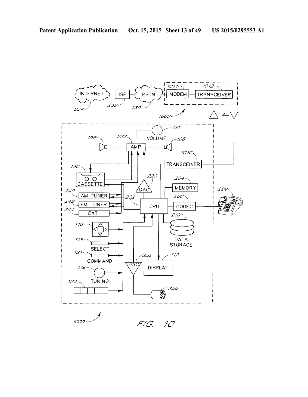 Unitary Electronic Speaker Device For Receiving An Assignment Of A     Playlist From A Home Personal Computer And Rendering The Playlist - diagram, schematic, and image 14