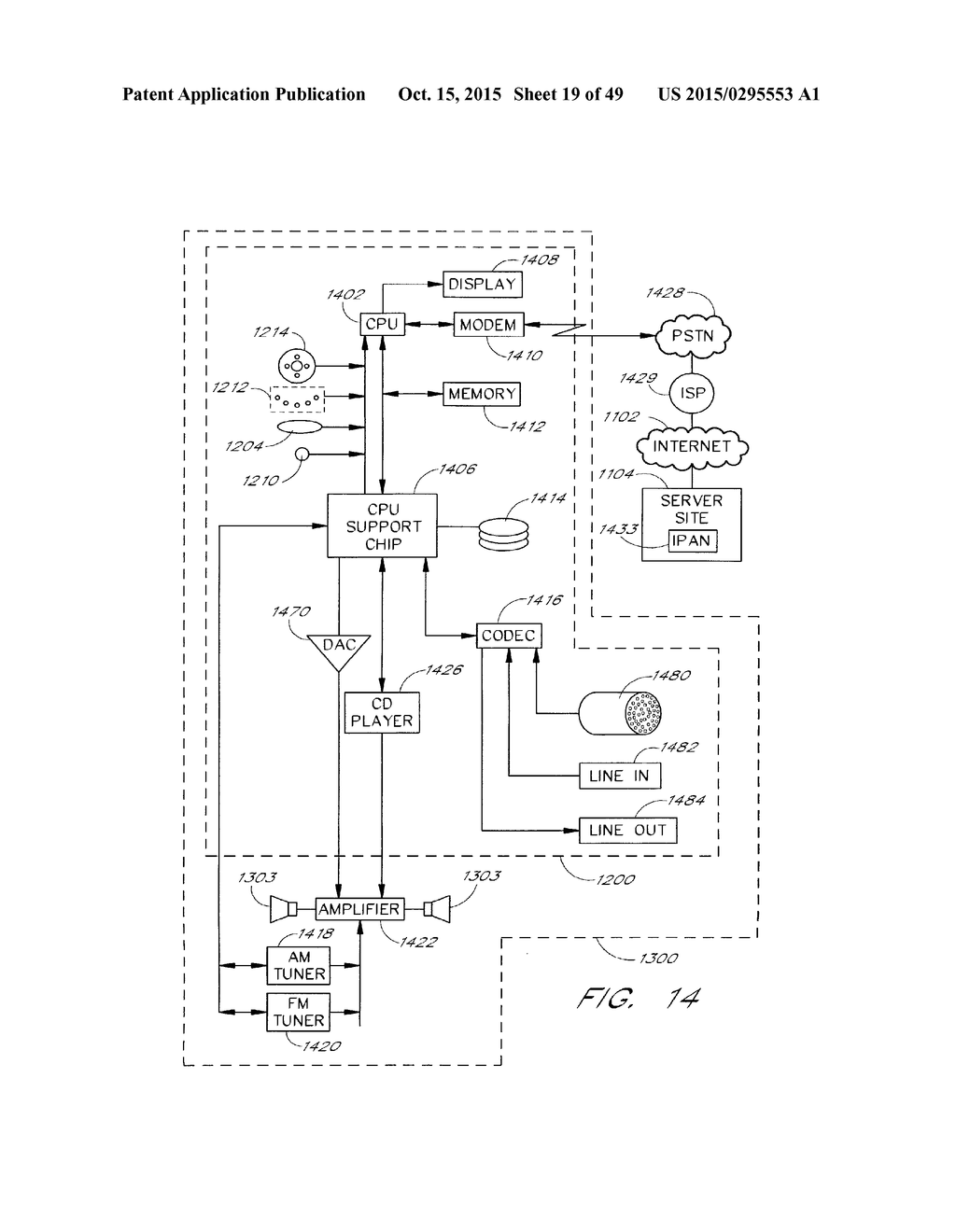 Unitary Electronic Speaker Device For Receiving An Assignment Of A     Playlist From A Home Personal Computer And Rendering The Playlist - diagram, schematic, and image 20