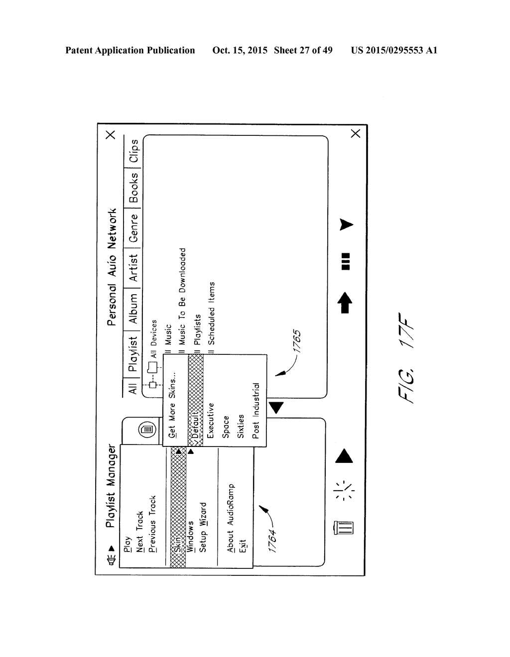 Unitary Electronic Speaker Device For Receiving An Assignment Of A     Playlist From A Home Personal Computer And Rendering The Playlist - diagram, schematic, and image 28