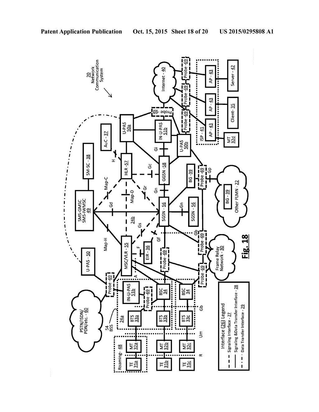 SYSTEM AND METHOD FOR DYNAMICALLY MONITORING, ANALYZING, MANAGING, AND     ALERTING PACKET DATA TRAFFIC AND APPLICATIONS - diagram, schematic, and image 19