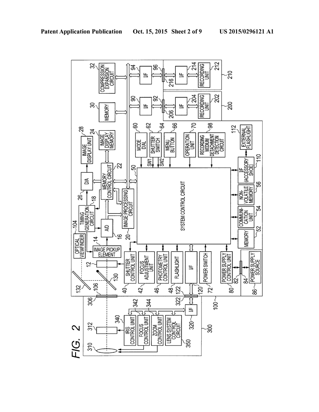 IMAGE PICKUP APPARATUS AND CONTROL METHOD THEREOF - diagram, schematic, and image 03