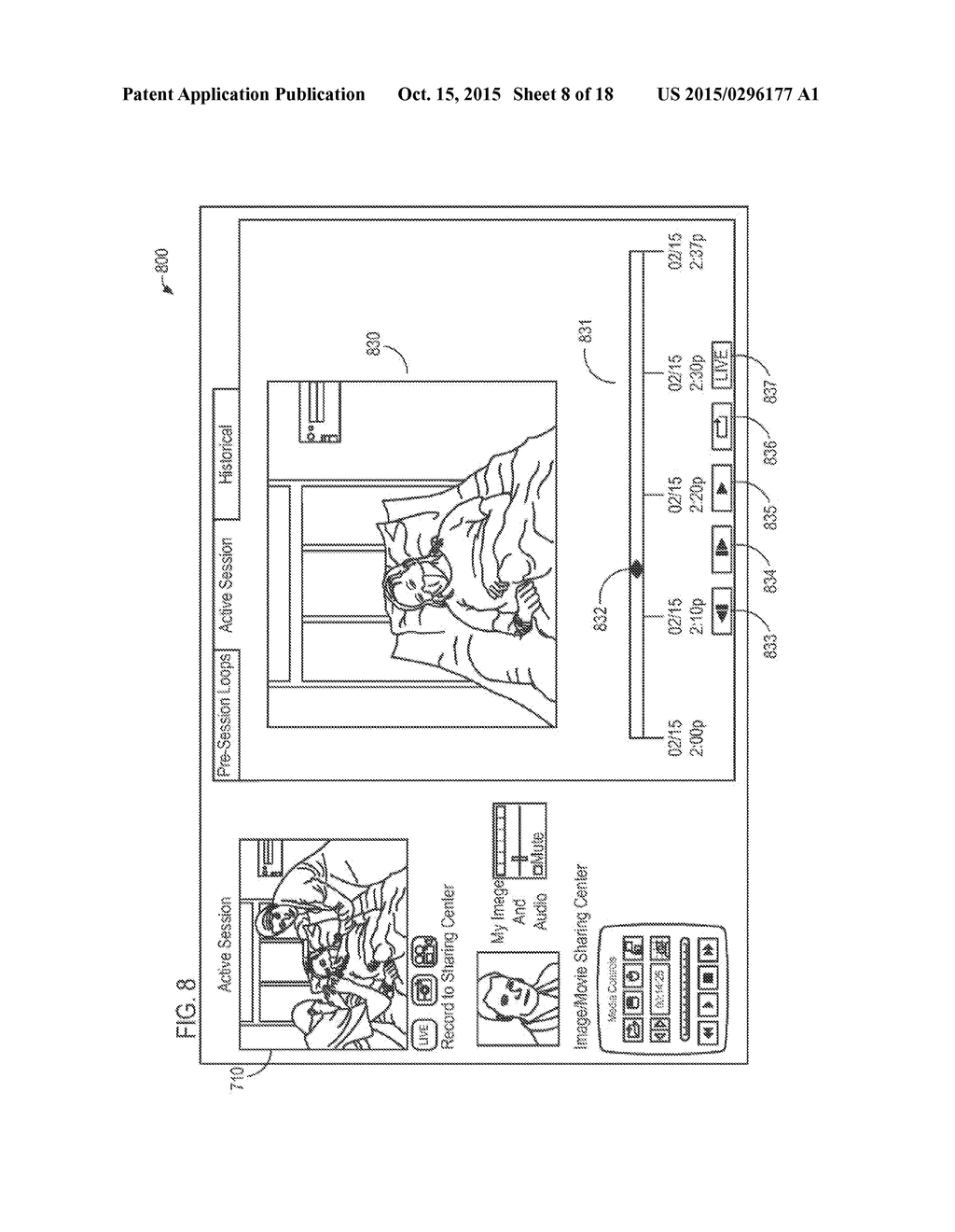 ENHANCED VIDEO INTERACTION FOR A USER INTERFACE OF A TELEPRESENCE NETWORK - diagram, schematic, and image 09