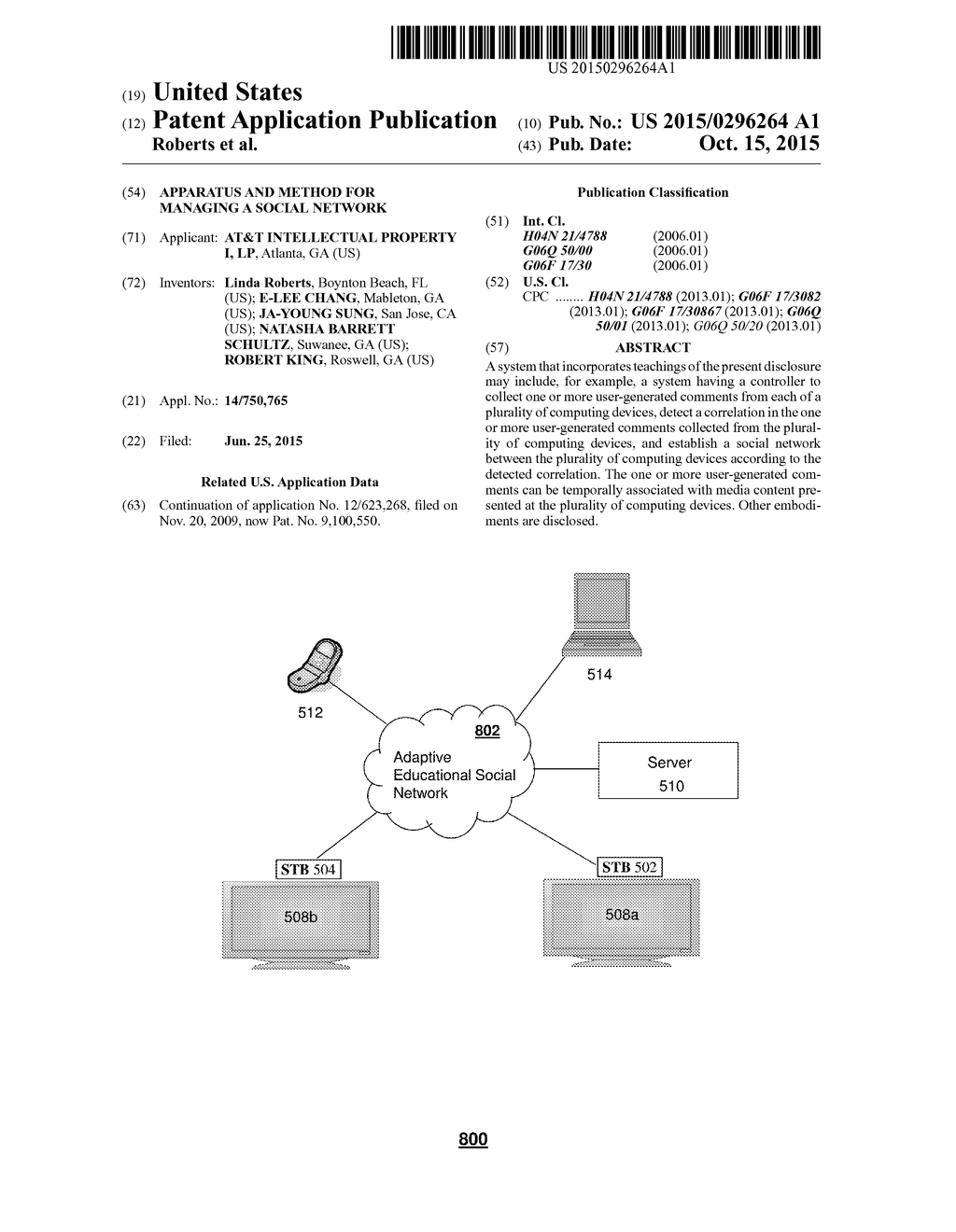 APPARATUS AND METHOD FOR MANAGING A SOCIAL NETWORK - diagram, schematic, and image 01