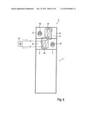 COOLING ARRANGEMENT FOR COMPONENTS DISPOSED IN AN INTERIOR OF A SWITCH     CABINET diagram and image