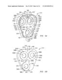 THREADED GEAR ASSEMBLY AND A HAND-HELD APPLICATOR TO CLEAN TEATS OF A     MILK-PRODUCING ANIMAL diagram and image