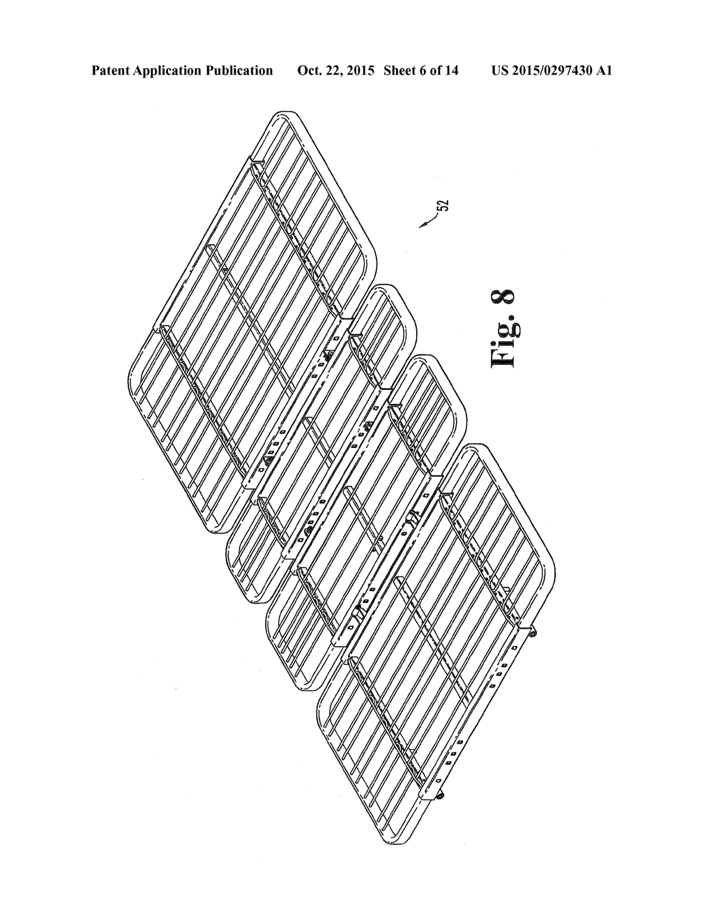 HEALTH CARE BED WITH VARIABLE WIDTH BED FRAME AND METHOD FOR USE THEREOF - diagram, schematic, and image 07