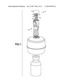 Syringe Adapter with Compound Motion Disengagement diagram and image