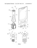 LIQUID DRUG TRANSFER DEVICES EMPLOYING MANUAL ROTATION FOR DUAL FLOW     COMMUNICATION STEP ACTUATIONS diagram and image