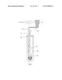 PNEUMATIC SYSTEM FOR DENSE LOADING OF CATALYST INTO BAYONET TUBES FOR A     STEAM REFORMING EXCHANGER-REACTOR USING AN AUXILIARY TUBE FOR INTRODUCING     SOLID PARTICLES diagram and image