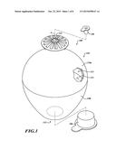 REMOVABLE CARTRIDGE FOR LIQUID DIFFUSION DEVICE diagram and image