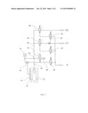 BLOWING STATION WITH COMPRESSED AIR-OPERATED MOLD CLAMP, AND METHOD FOR     HOLDING TOGETHER A BLOW MOLD OF MULTIPIECE DESIGN diagram and image