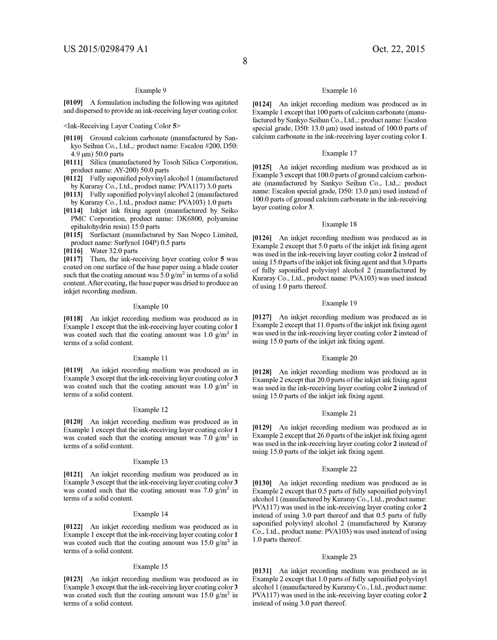 INKJET RECORDING MEDIUM - diagram, schematic, and image 09