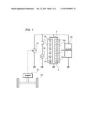 POWER SUPPLY DEVICE FOR VEHICLE PERFORMING REGENERATIVE BRAKING diagram and image