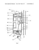 ELECTRICAL VEHICLE BATTERY CHARGER MOUNTED ON LAMP POST diagram and image