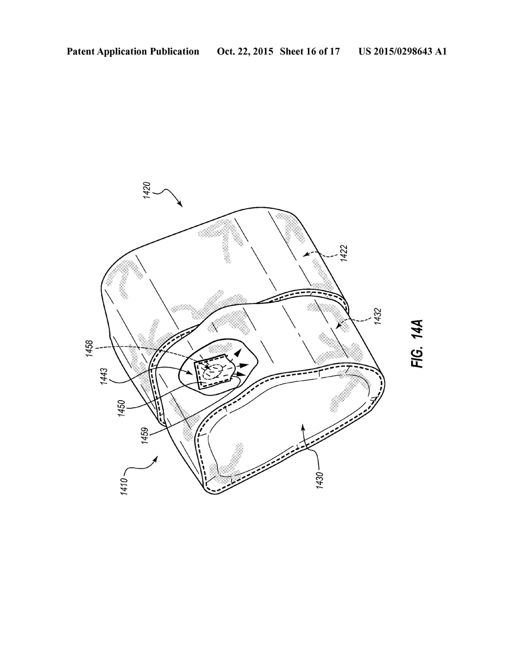 MULTI-CHAMBER AIRBAG WITH UNIDIRECTIONAL VENT - diagram, schematic, and image 17