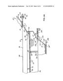 RAILROAD HOPPER CAR DISCHARGE GATE ASSEMBLY AND RELATED METHOD FOR     INFLUENCING GRAVITATIONAL DISCHARGE OF MATERIAL FROM A RAILROAD HOPPER     CAR diagram and image