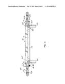 RAILROAD HOPPER CAR DISCHARGE GATE ASSEMBLY AND RELATED METHOD FOR     INFLUENCING GRAVITATIONAL DISCHARGE OF MATERIAL FROM A RAILROAD HOPPER     CAR diagram and image