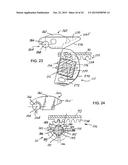 RAILROAD HOPPER CAR DISCHARGE GATE ASSEMBLY AND RELATED METHOD FOR     INFLUENCING GRAVITATIONAL DISCHARGE OF MATERIAL FROM A RAILROAD HOPPER     CAR diagram and image