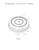 BOTTLE CROWN WITH OPENER ASSEMBLY diagram and image