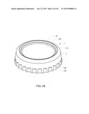 BOTTLE CROWN WITH OPENER ASSEMBLY diagram and image