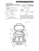 TAMPER-EVIDENT CONTAINER CAP ASSEMBLY diagram and image