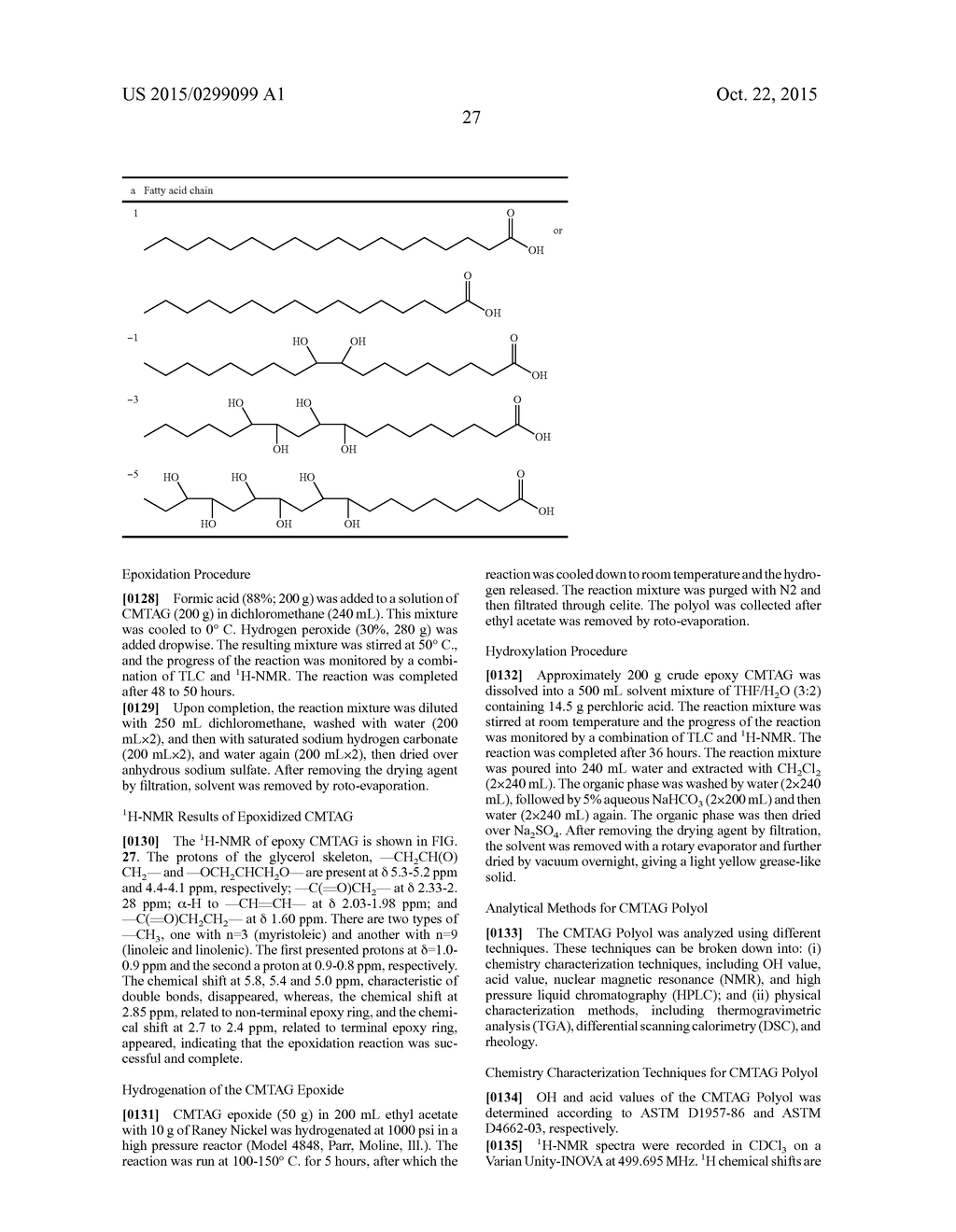 CERTAIN METATHESIZED NATURAL OIL TRIACYLGLYCEROL POLYOLS FOR USE IN     POLYURETHANE APPLICATIONS AND THEIR RELATED PROPERTIES - diagram, schematic, and image 58