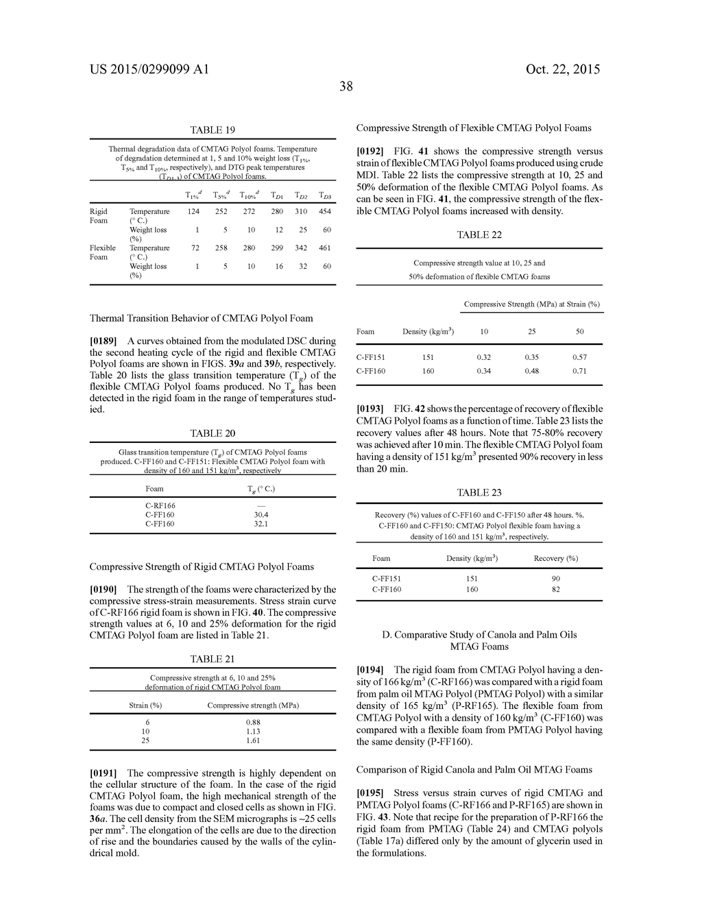 CERTAIN METATHESIZED NATURAL OIL TRIACYLGLYCEROL POLYOLS FOR USE IN     POLYURETHANE APPLICATIONS AND THEIR RELATED PROPERTIES - diagram, schematic, and image 69