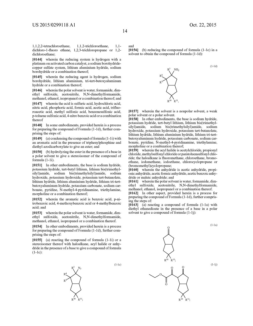 HEXAHYDROPENTALENO DERIVATIVES, PREPARATION METHOD AND USE IN MEDICINE     THEREOF - diagram, schematic, and image 15