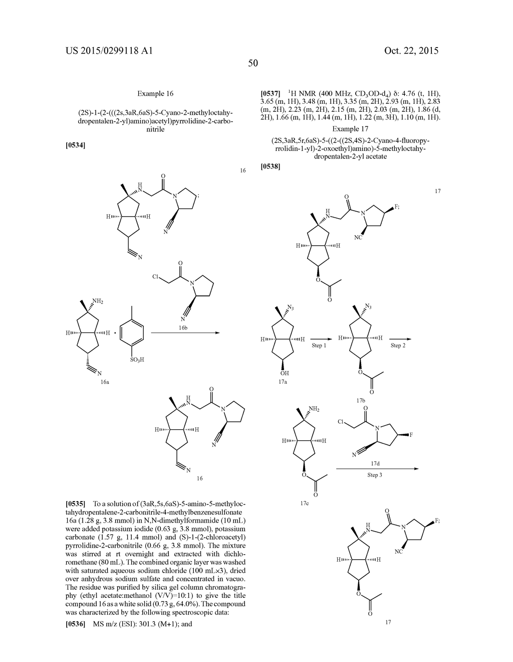 HEXAHYDROPENTALENO DERIVATIVES, PREPARATION METHOD AND USE IN MEDICINE     THEREOF - diagram, schematic, and image 51