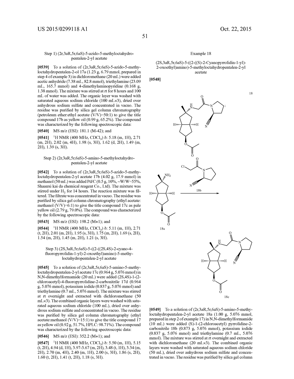 HEXAHYDROPENTALENO DERIVATIVES, PREPARATION METHOD AND USE IN MEDICINE     THEREOF - diagram, schematic, and image 52