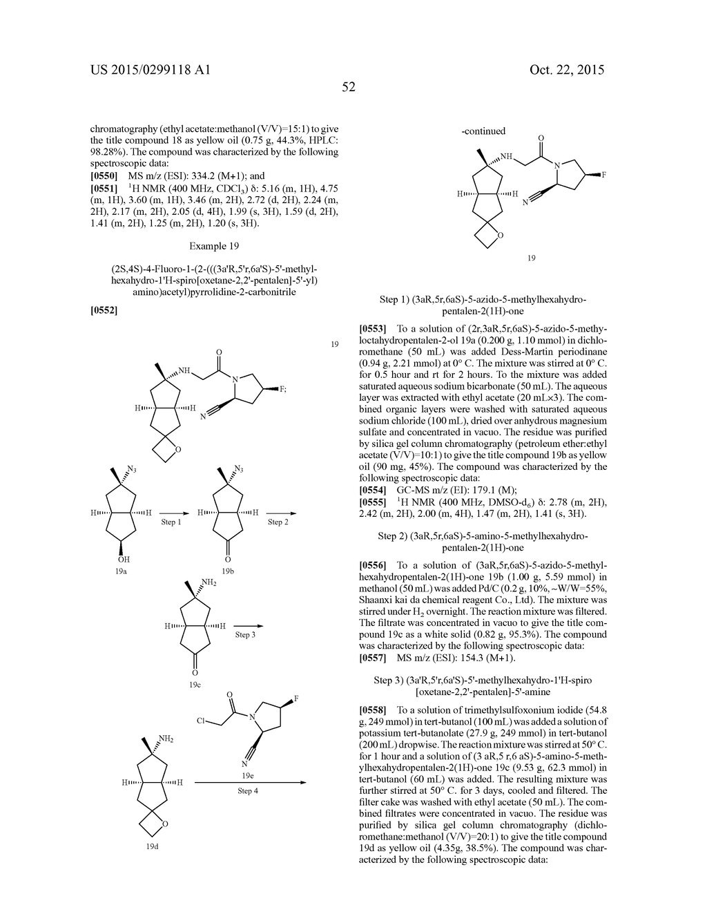 HEXAHYDROPENTALENO DERIVATIVES, PREPARATION METHOD AND USE IN MEDICINE     THEREOF - diagram, schematic, and image 53
