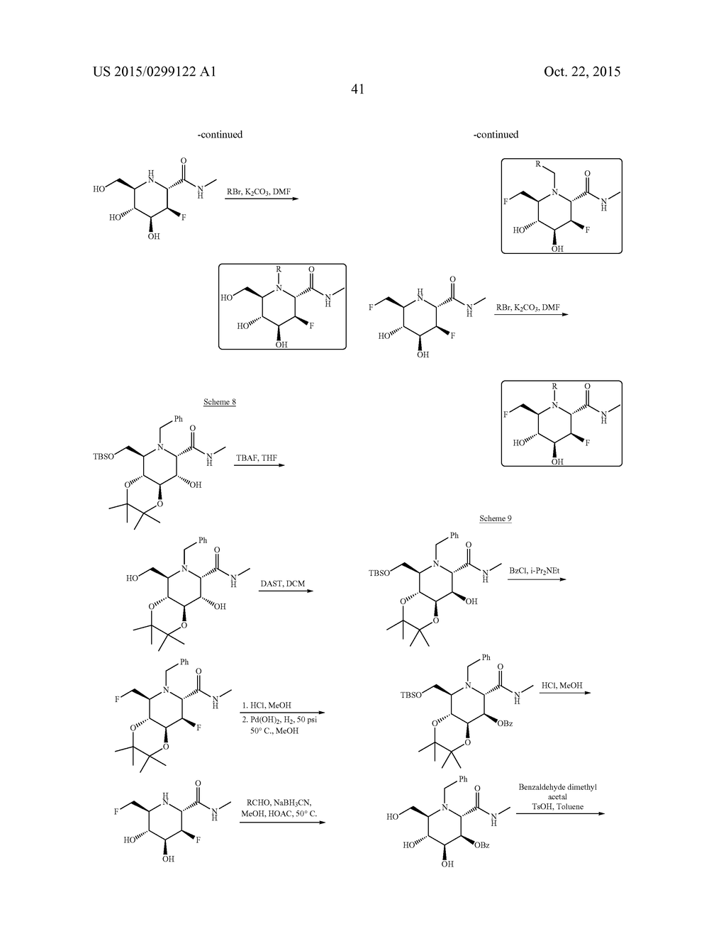 GLYCOSIDASE INHIBITORS AND USES THEREOF - diagram, schematic, and image 42