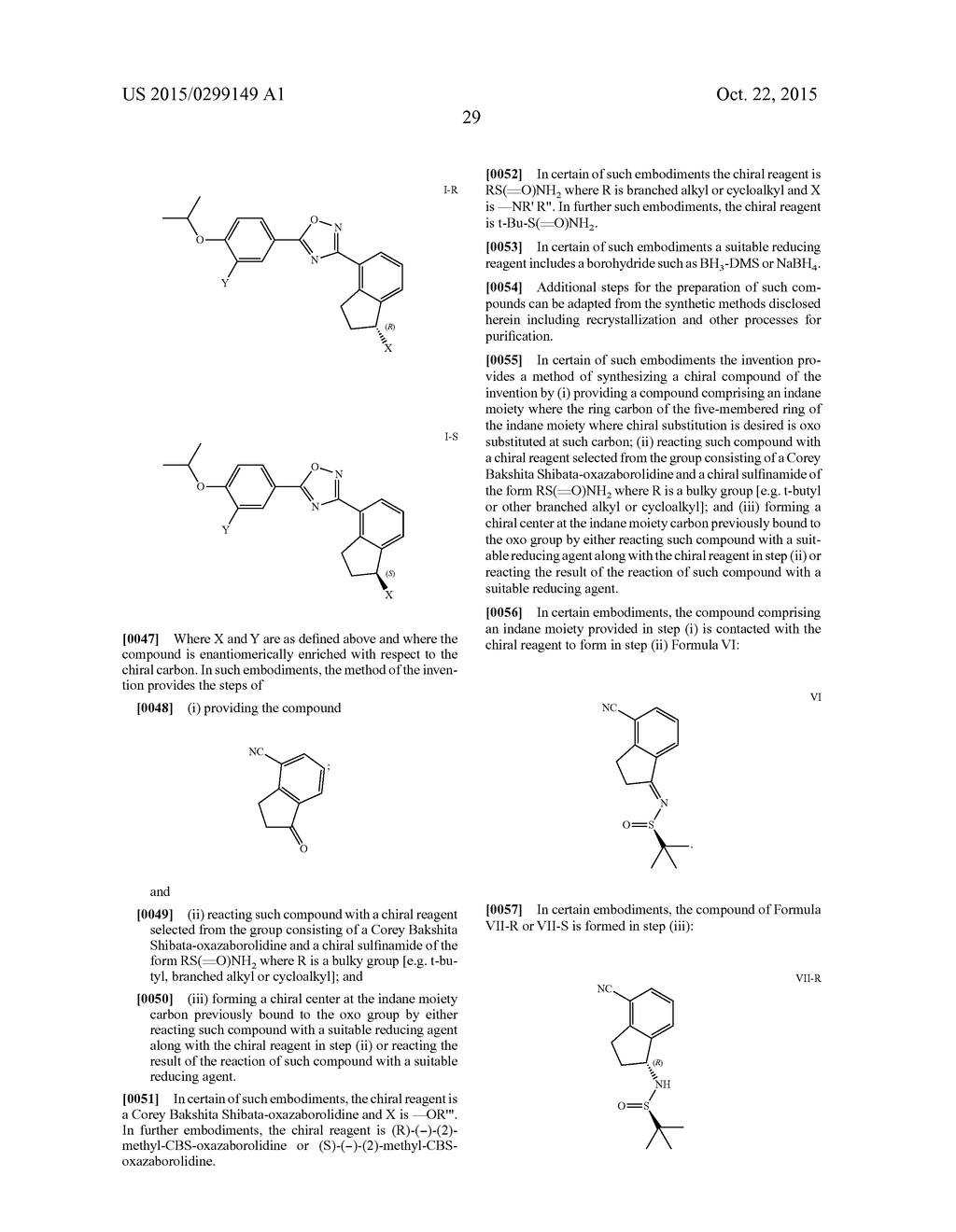 SELECTIVE SPHINGOSINE 1 PHOSPHATE RECEPTOR MODULATORS AND METHODS OF     CHIRAL SYNTHESIS - diagram, schematic, and image 30