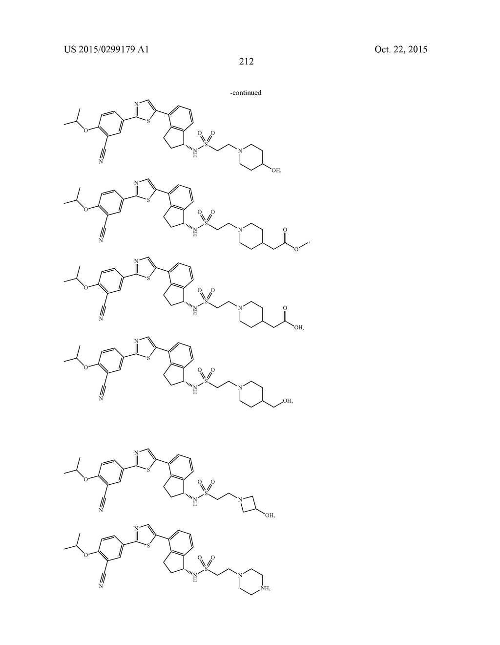 SELECTIVE HETEROCYCLIC SPHINGOSINE 1 PHOSPHATE RECEPTOR MODULATORS - diagram, schematic, and image 213