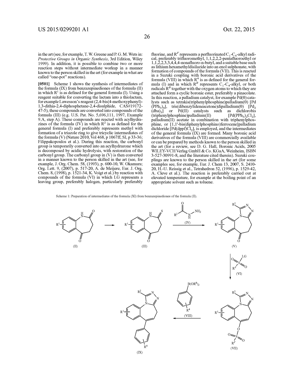 BET PROTEIN-INHIBITING 5-ARYL TRIAZOLE AZEPINES - diagram, schematic, and image 27