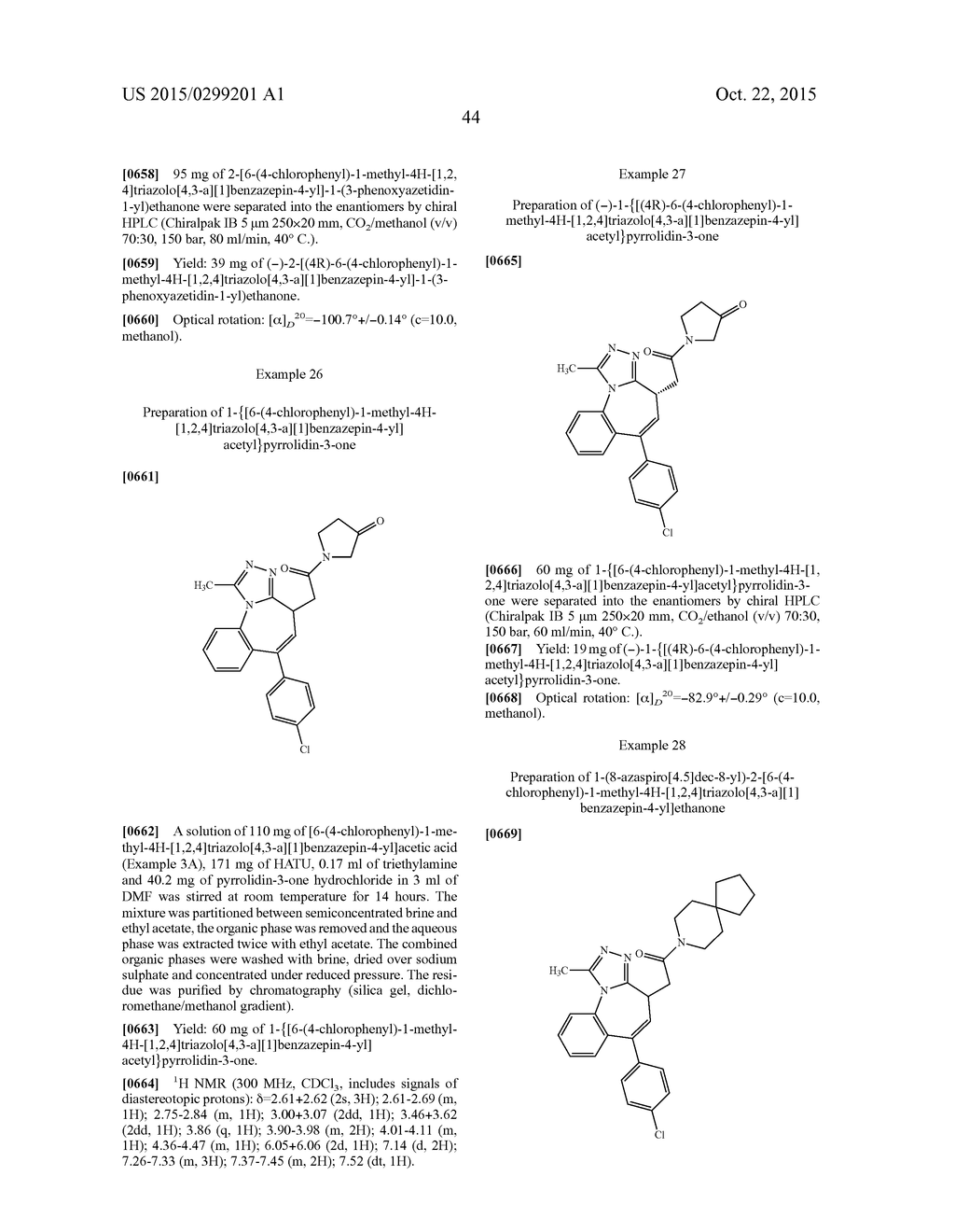 BET PROTEIN-INHIBITING 5-ARYL TRIAZOLE AZEPINES - diagram, schematic, and image 45