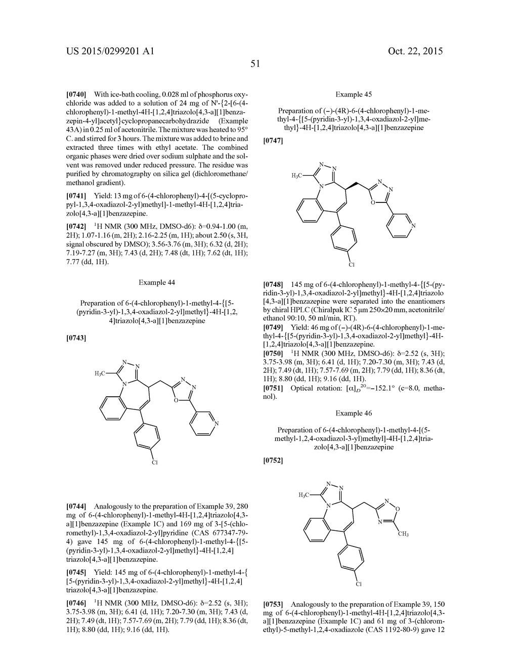 BET PROTEIN-INHIBITING 5-ARYL TRIAZOLE AZEPINES - diagram, schematic, and image 52