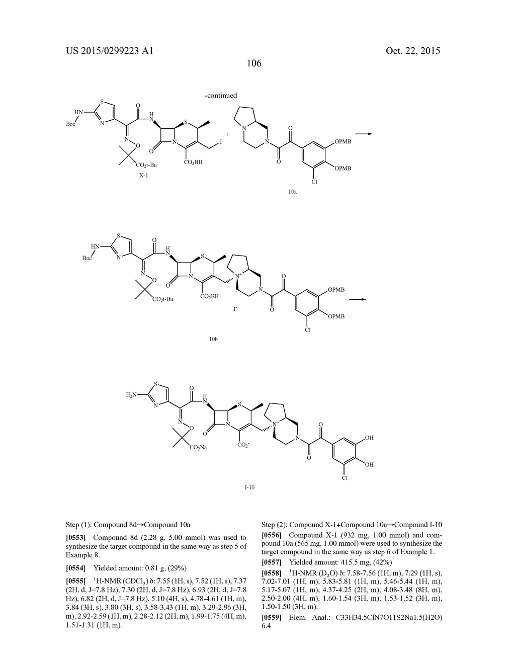 2-SUBSTITUTED CEPHEM COMPOUNDS - diagram, schematic, and image 107