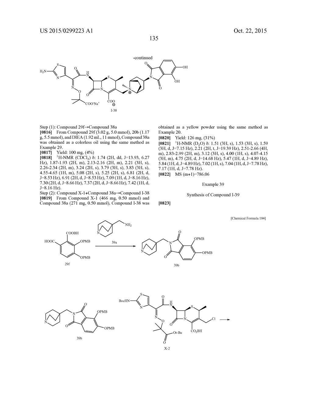 2-SUBSTITUTED CEPHEM COMPOUNDS - diagram, schematic, and image 136